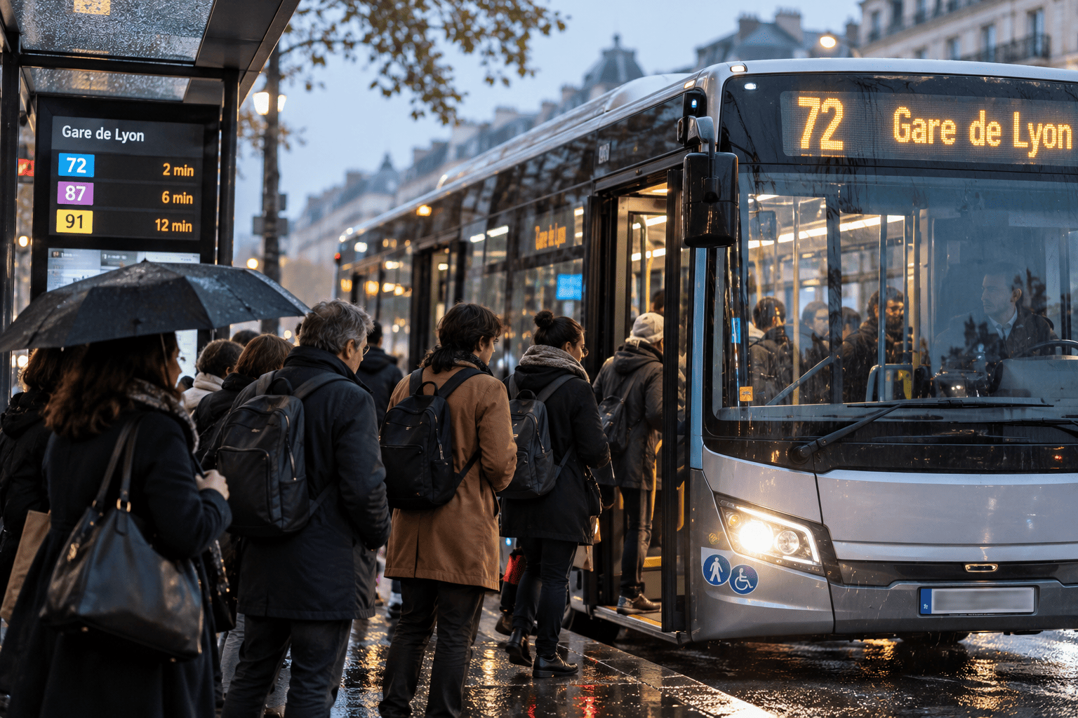 France : des chercheurs repensent le calcul de la fréquence des bus